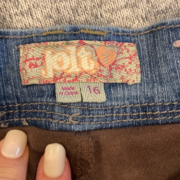 Girls Size 16 Blue Jean Skirt - Picture 2 of 4